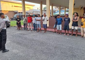 Satgas Anti Premanisme Bergerak, Amankan 41 Jukir Liar, Ada yang Bawa Sajam!