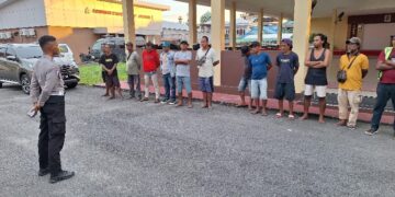 Satgas Anti Premanisme Bergerak, Amankan 41 Jukir Liar, Ada yang Bawa Sajam!