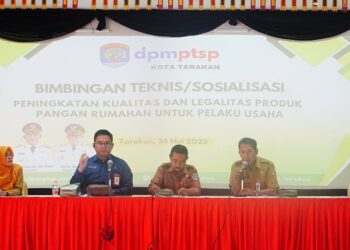 Pelaku UMKM Harus Punya Sertifikat Halal dan NIB, DPMPTSP Tarakan Gelar Sosialisasi