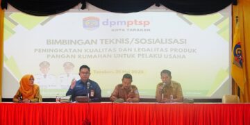 Pelaku UMKM Harus Punya Sertifikat Halal dan NIB, DPMPTSP Tarakan Gelar Sosialisasi