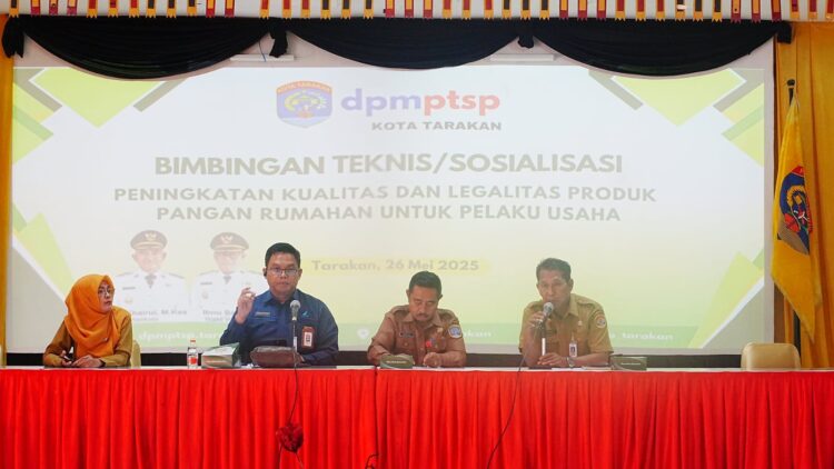Pelaku UMKM Harus Punya Sertifikat Halal dan NIB, DPMPTSP Tarakan Gelar Sosialisasi