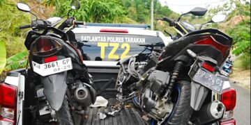 Brak! Motor Tabrakan di Tanjung Pasir, 1 Orang Meninggal Dunia