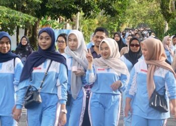 Jelang Dies Natalis Ke-5, Polteknik Kaltara Gelar Pemeriksaan Kesehatan Gratis Sampai Jalan Sehat