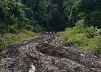 Jalan Rusak Parah, Bantuan Musibah Banjir Tak Bisa Tembus ke Krayan Selatan