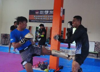 Ikut Kejuaraan Kick Boxing Kaltara, Tarakan Combat Sport Tegaskan Siap Rengkuh Gelar Juara