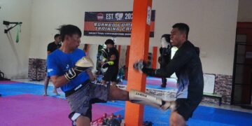 Ikut Kejuaraan Kick Boxing Kaltara, Tarakan Combat Sport Tegaskan Siap Rengkuh Gelar Juara