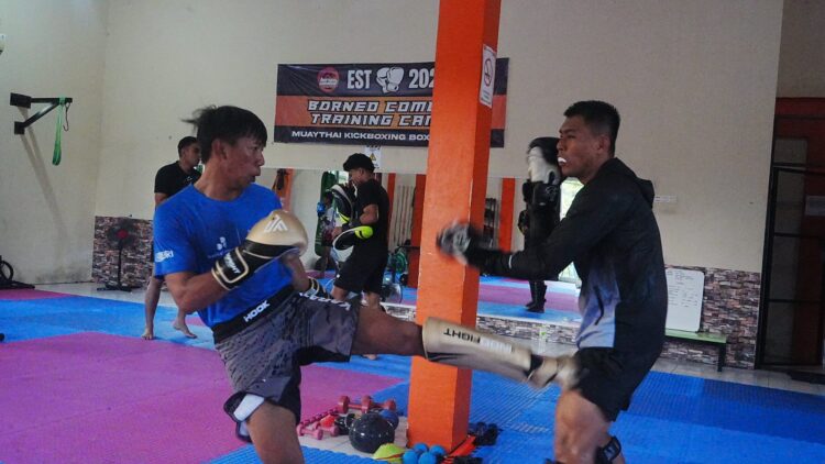 Ikut Kejuaraan Kick Boxing Kaltara, Tarakan Combat Sport Tegaskan Siap Rengkuh Gelar Juara