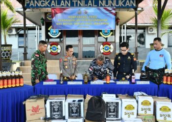 Bayar Sanksi Administrasi, 2 Kurir Miras Malaysia Dilepas Bea Cukai