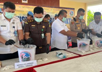 Sabu-sabu yang Diselundupkan dalam Perut Ikan Dimusnahkan, Pengendali Utama Masih Diburu Polisi