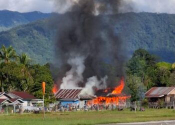 Rumah Kepala Adat di Krayan Tengah Terbakar, Warga Minta Bantuan Pengadaan Pos PMK ke Pemerintah