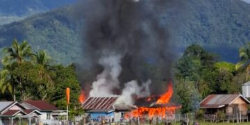 Rumah Kepala Adat di Krayan Tengah Terbakar, Warga Minta Bantuan Pengadaan Pos PMK ke Pemerintah
