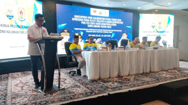 Rakerprov KONI Kaltara Bahas Program Kerja dan Hasilkan Tiga Rekomendasi Olahraga