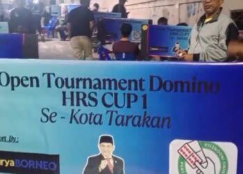 Ratusan Penggemar Domino Banjiri Arena HRS Cup, Panitia Siapkan Piala Bergilir