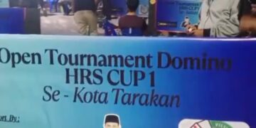 Ratusan Penggemar Domino Banjiri Arena HRS Cup, Panitia Siapkan Piala Bergilir