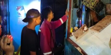Ditinggal Sebentar, Rumah Warga di Pasar Inhutani Terbakar