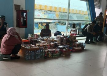 Pedagang di SDF Masih Bandel, Kembali Berjualan di Area Terlarang