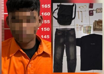Gasak Harta Tamu Hotel Senilai Rp270 Juta, Residivis Lincah ini Ditangkap Saat Melarikan Diri