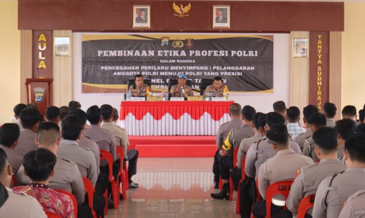 Cegah Pelanggaran, Kabid Propam Polda Kaltara Tekankan Polisi Jangan Rusak Citra Polri