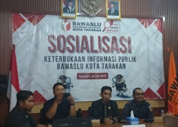 Bawaslu Tarakan Gandeng Komisi Informasi Kaltara Sosialisasikan Transparansi Pemilu, Soroti Pentingnya Hak Akses Publik