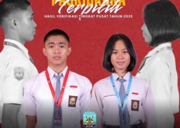 SIAP : Tabela dari Tarakan dan Nabil dari KTT lolos Paskibraka Nasional 2025