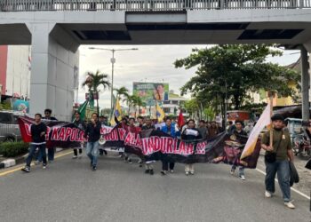 Unjuk Rasa, Aliansi Aksi Serentak Kaltara Desak Kapolda Kaltara Dicopot dari Jabatannya