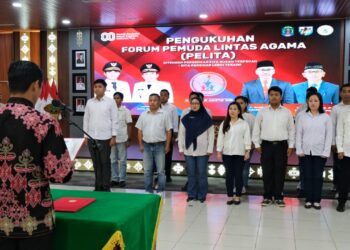 Bupati Nunukan Ingatkan Tragedi Poso dan Ambon Saat Kukuhkan Forum Pemuda Lintas Agama