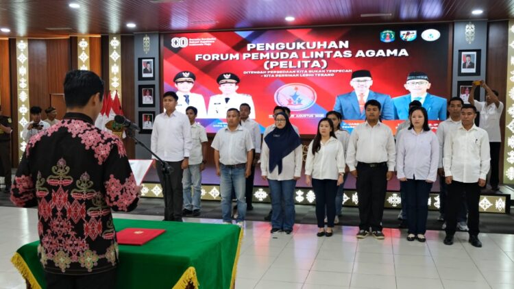 Bupati Nunukan Ingatkan Tragedi Poso dan Ambon Saat Kukuhkan Forum Pemuda Lintas Agama