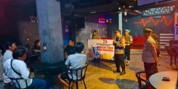 Polisi Geruduk Tempat Hiburan Malam di Tarakan, Ini Pesan Tegasnya ke Pengunjung