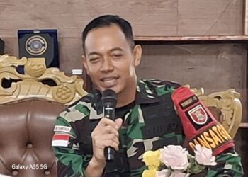 Satgas Pamtas RI-Malaysia Aktif Jaga Nunukan, Perkenalkan Olahraga Woodball ke Masyarakat