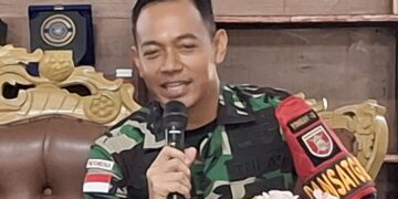 Satgas Pamtas RI-Malaysia Aktif Jaga Nunukan, Perkenalkan Olahraga Woodball ke Masyarakat