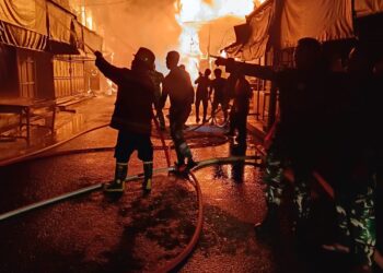 Kebakaran Dahsyat di Lumbis: Puluhan Kehilangan Tempat Tinggal, Bantuan Mendesak Dibutuhkan