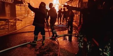 Kebakaran Dahsyat di Lumbis: Puluhan Kehilangan Tempat Tinggal, Bantuan Mendesak Dibutuhkan