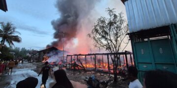 Ini Data Terbaru Korban Api di Mansalong