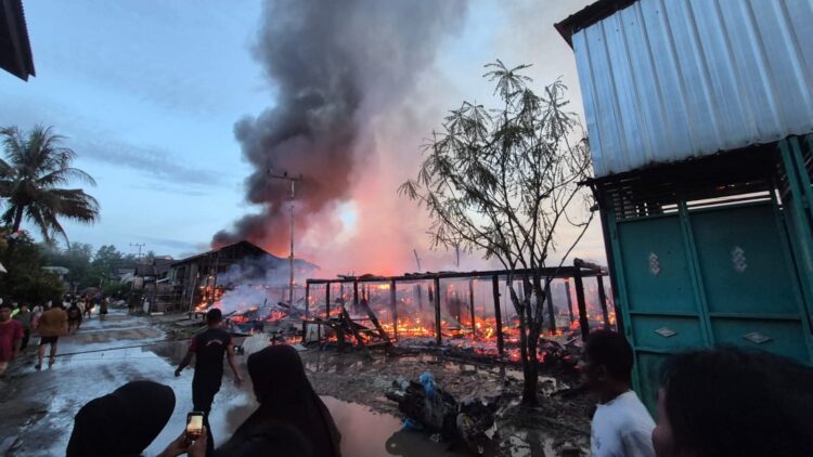 Ini Data Terbaru Korban Api di Mansalong