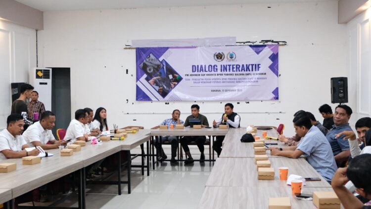 Lima dari Sepuluh Anggota DPRD Kaltara “Berani” Dialog Bersama PWI Nunukan