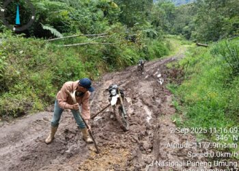 Curah Hujan Ekstrem Ancam Infrastruktur Jalan Krayan Tengah, Warga Desak Peningkatan Permanen