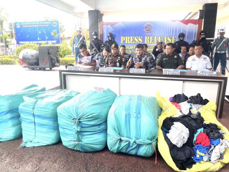 Gagalkan Penyelundupan 24 Ballpress, TNI AL Tarakan Sikat Speedboat ‘Jalur Langit’