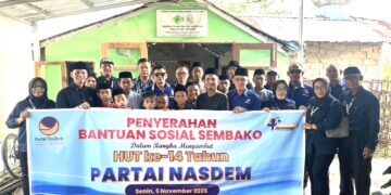 Jelang HUT ke-14, Partai Nasdem Gelar Baksos, Menyasar Panti Asuhan di Tarakan