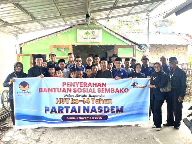 Jelang HUT ke-14, Partai Nasdem Gelar Baksos, Menyasar Panti Asuhan di Tarakan