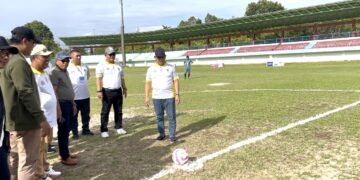 Walikota Tarakan Buka Pelaksanaan Turnamen Sepak Bola DPRD CUP II