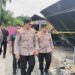 Kapolres Tarakan Dampingi Kapolda Kaltara Kunjungi Korban Kebakaran di Asrama Polisi Kampung Bugis