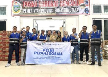 PELNI Salurkan Bantuan Darurat bagi Korban Banjir Bandang Sumatera Utara dan Sumatera Barat
