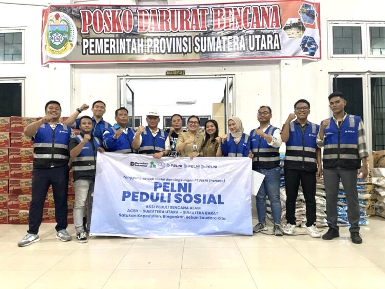 PELNI Salurkan Bantuan Darurat bagi Korban Banjir Bandang Sumatera Utara dan Sumatera Barat