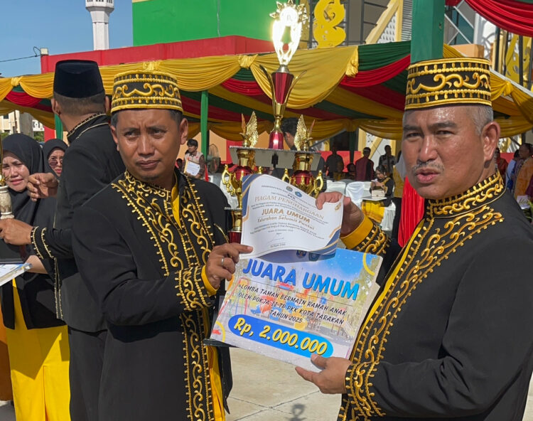 Kelurahan Selumit Pantai Menjadi Juara Utama Tahun 2025, Dalam Penerapan Taman Bermain Ramah Anak