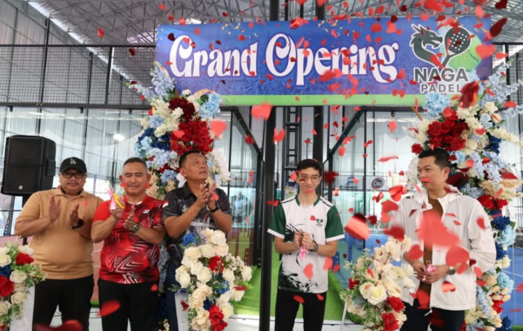 Walikota Tarakan Apresiasi founder Naga Padel Arena yang Telah Menghadirkan Fasilitas Olahraga Berkualitas