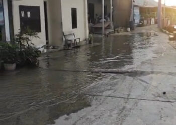 Puncak Banjir Rob Di Tarakan Sudah Usai Kemarin dan Diperkiranan akan Terjadi Hingga 9 Desember 2025