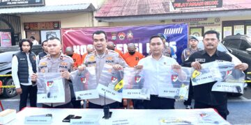 Polres Tarakan Ungkap Kasus Tindak Pidana Pengelapan dan Penipuan 11 Unit Roda Empat