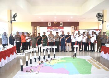 Polres Tarakan Laksanakan Rapat Koordinasi Operasi Lilin Kayan 2025