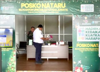 Pendirian Posko Nataru Untuk Memberikan Rasa Aman dan Nyaman Kepada Masyarakat