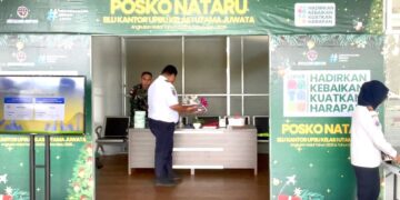 Pendirian Posko Nataru Untuk Memberikan Rasa Aman dan Nyaman Kepada Masyarakat